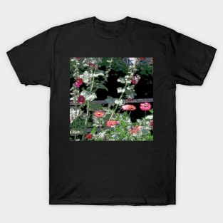 Flowers by the Fence T-Shirt